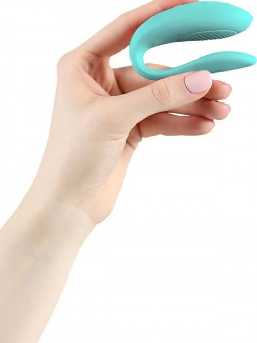 We-Vibe Sync Lite Çiftler İçin Telefon Kontrollü Vibratör Aqua Ek Resim