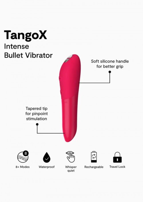 We-Vibe Tango X Şarjlı Bullet Vibratör Ek Resim