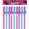 Original Willy Straws Penis Pipet 9 Adet