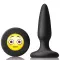 Moji’s OMG Mini Silikon Plug Emoji Yüzü Siyah