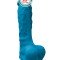 NS Novelties Colours Pleasures 7″ Realistik Dildo 18 cm Mavi