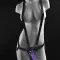 Pipedream Dillio 6″ Strap on Suspender Harness Set Mor