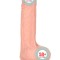 Real Skin 7″ Çift Katmanlı Kayan Derili Gerçekçi Penis 18 cm