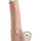 VSCNovelty 8.6″ Çift Katmanlı Kayan Derili Gerçekçi Dildo 22 cm